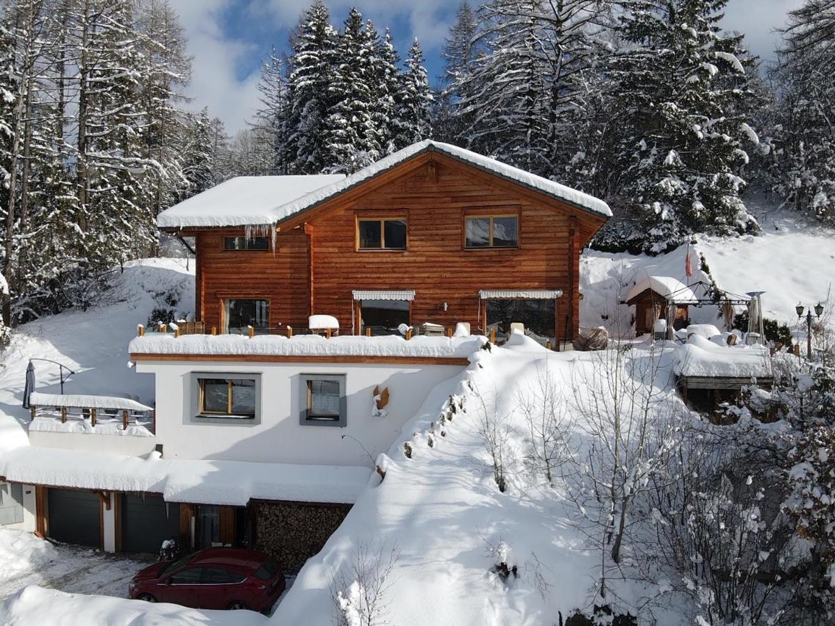 Chalet Aigle Apartment Crans-Montana Ngoại thất bức ảnh